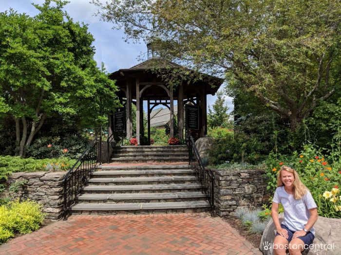 Stacey Sao at Tower Hill Botanic Garden